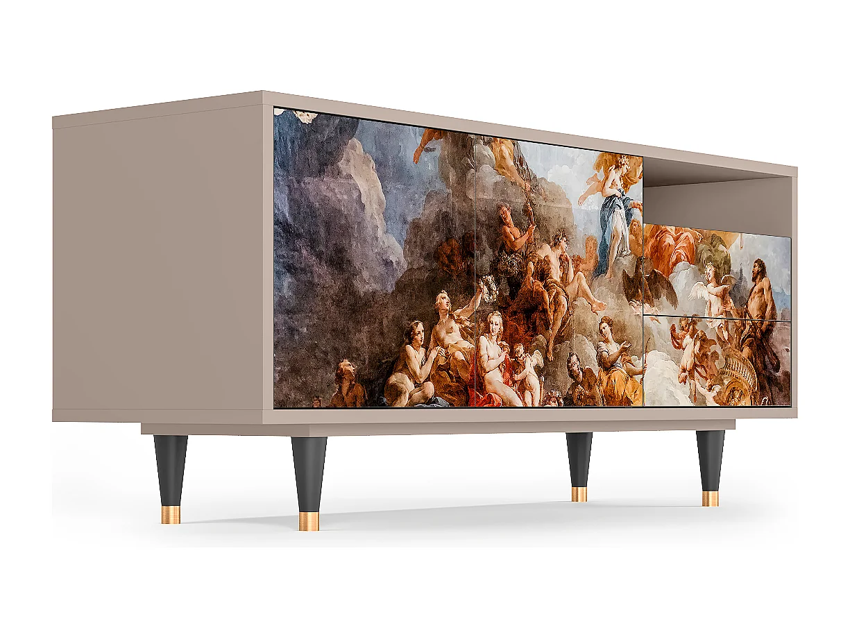 Meuble TV - 125х56х41 cm - T7 - Versailles, Latte