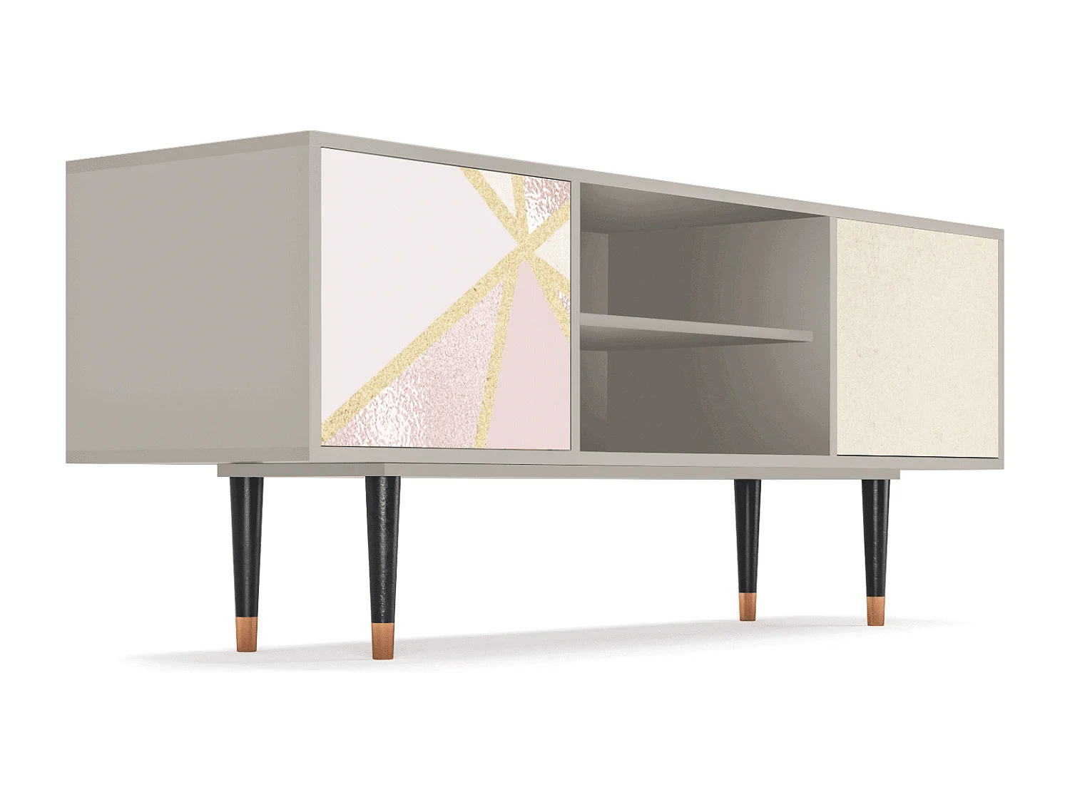 Meuble TV - 170х69х48 cm - T2 - Cosmopolitan Diva, Sable