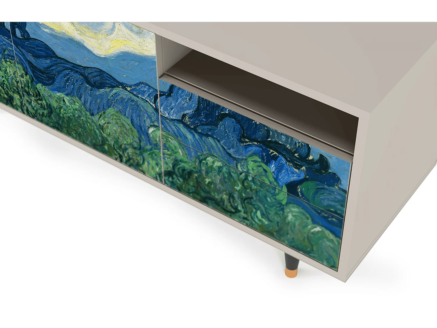 Mueble de TV - 125х56х41 cm - T7 - The Oil Trees, Arena