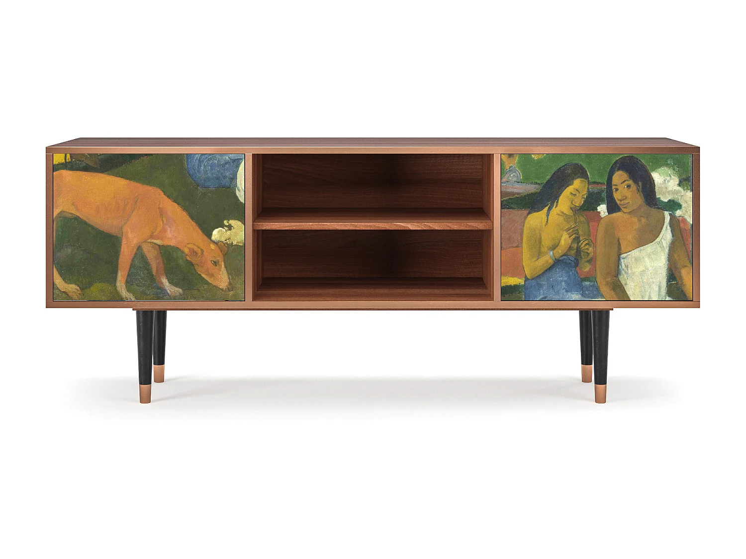 TV-meubel - 170х69х48 cm - T2 - Arearea , Walnoot