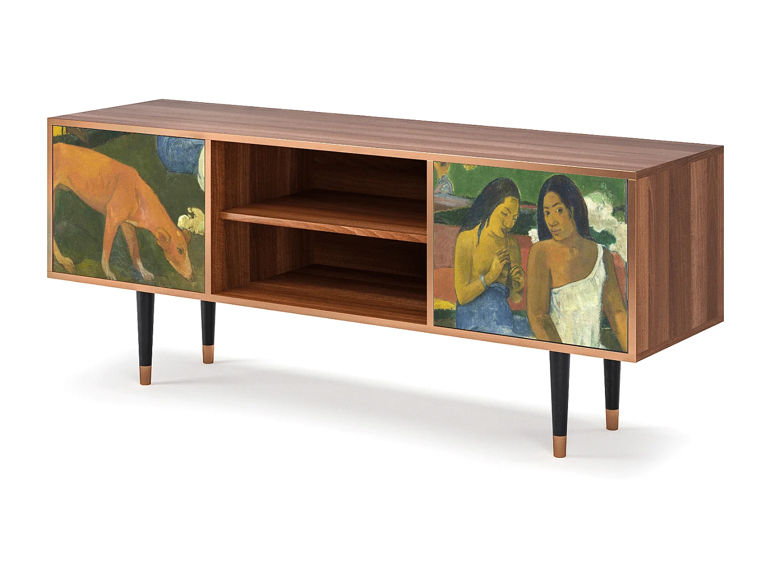 TV-meubel - 170х69х48 cm - T2 - Arearea , Walnoot