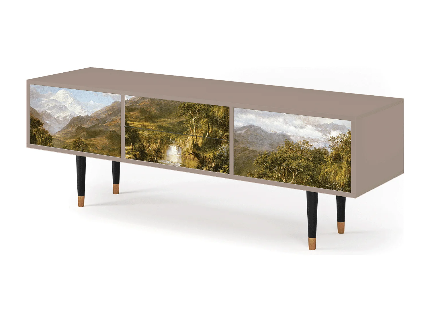 Meuble TV - 170х59х48 cm - T4 - The Heart of the Andes , Latte