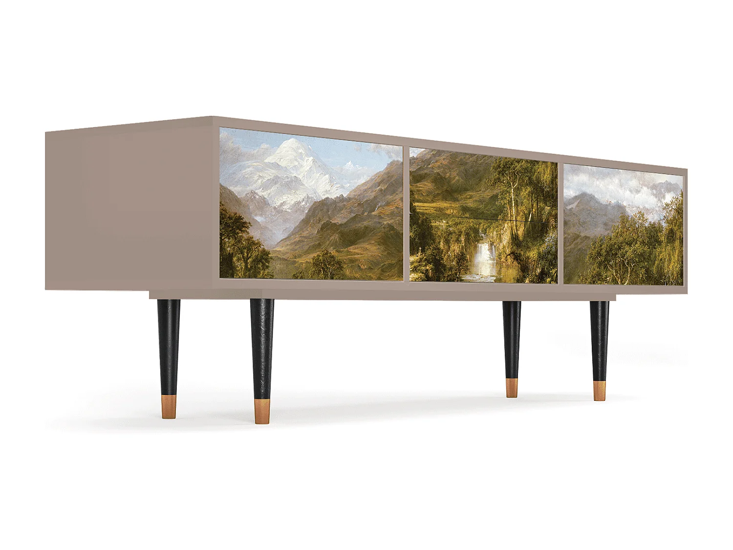 Meuble TV - 170х59х48 cm - T4 - The Heart of the Andes , Latte