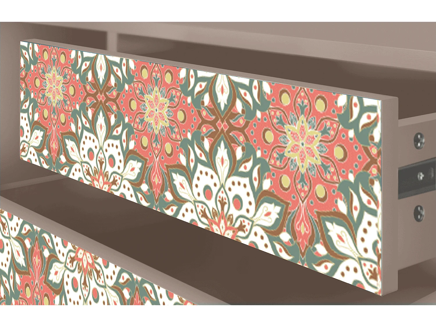 Mobile TV - 170х59х48 cm - T4 - Peach Grove, Latte