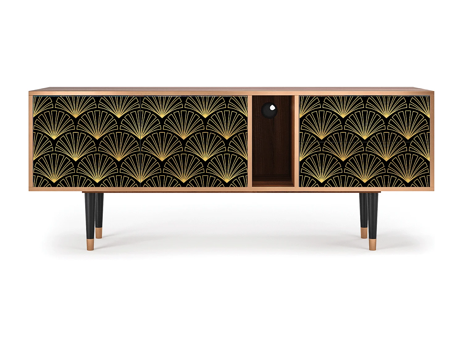 TV-Möbel - 170х69х48 cm - T1 - Bird of Juno, Walnuss