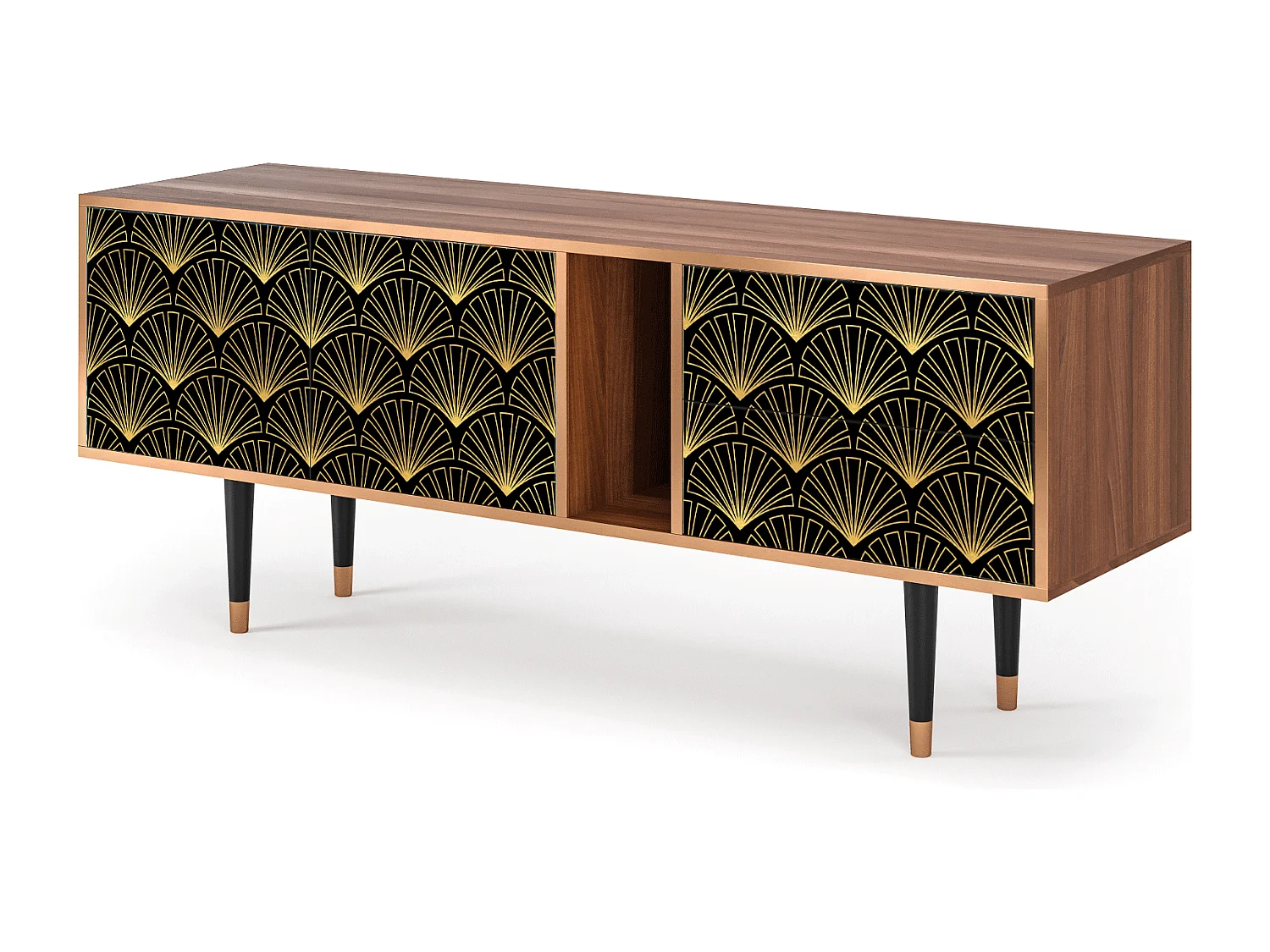 TV-Möbel - 170х69х48 cm - T1 - Bird of Juno, Walnuss