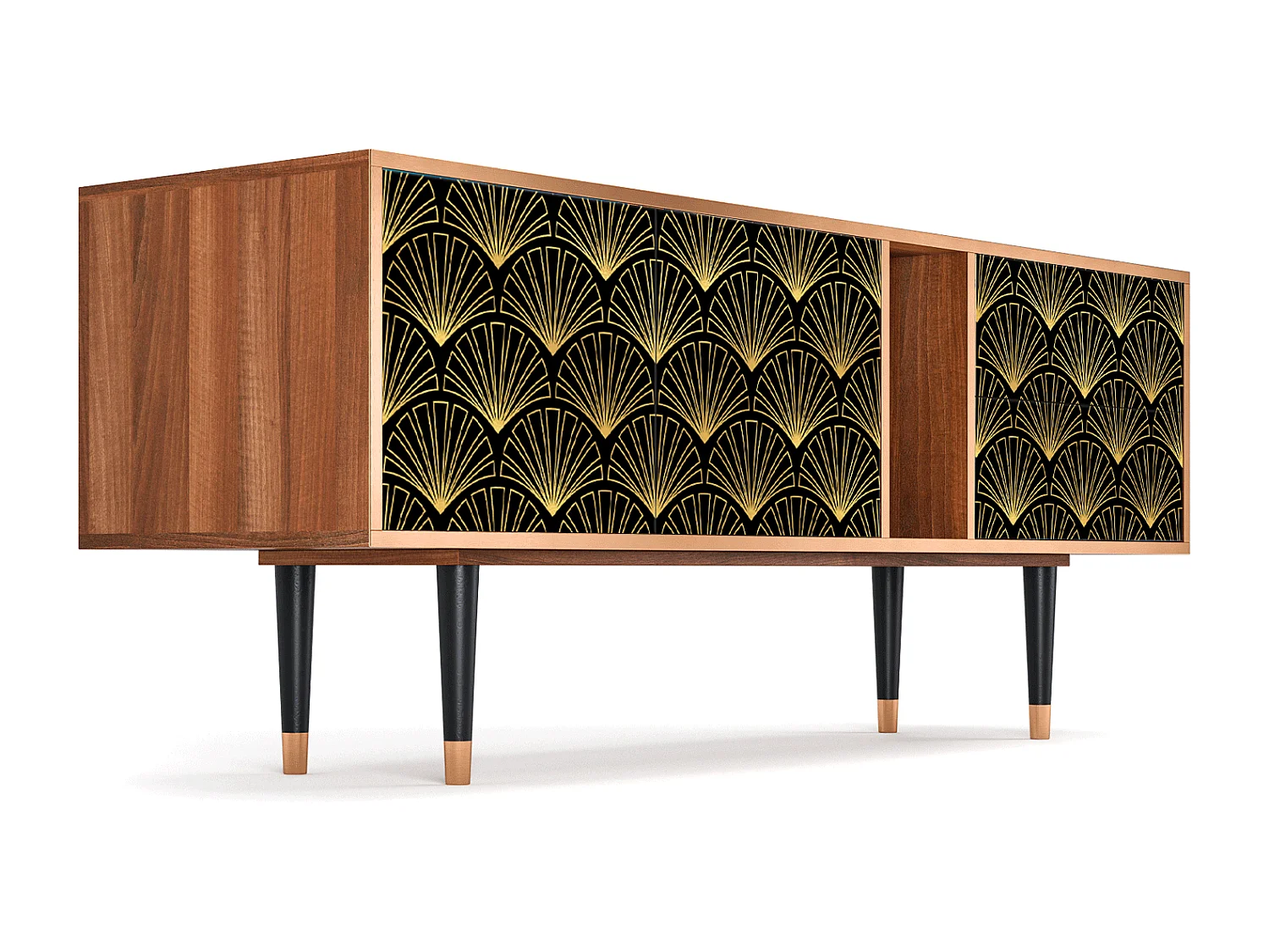 TV-Möbel - 170х69х48 cm - T1 - Bird of Juno, Walnuss