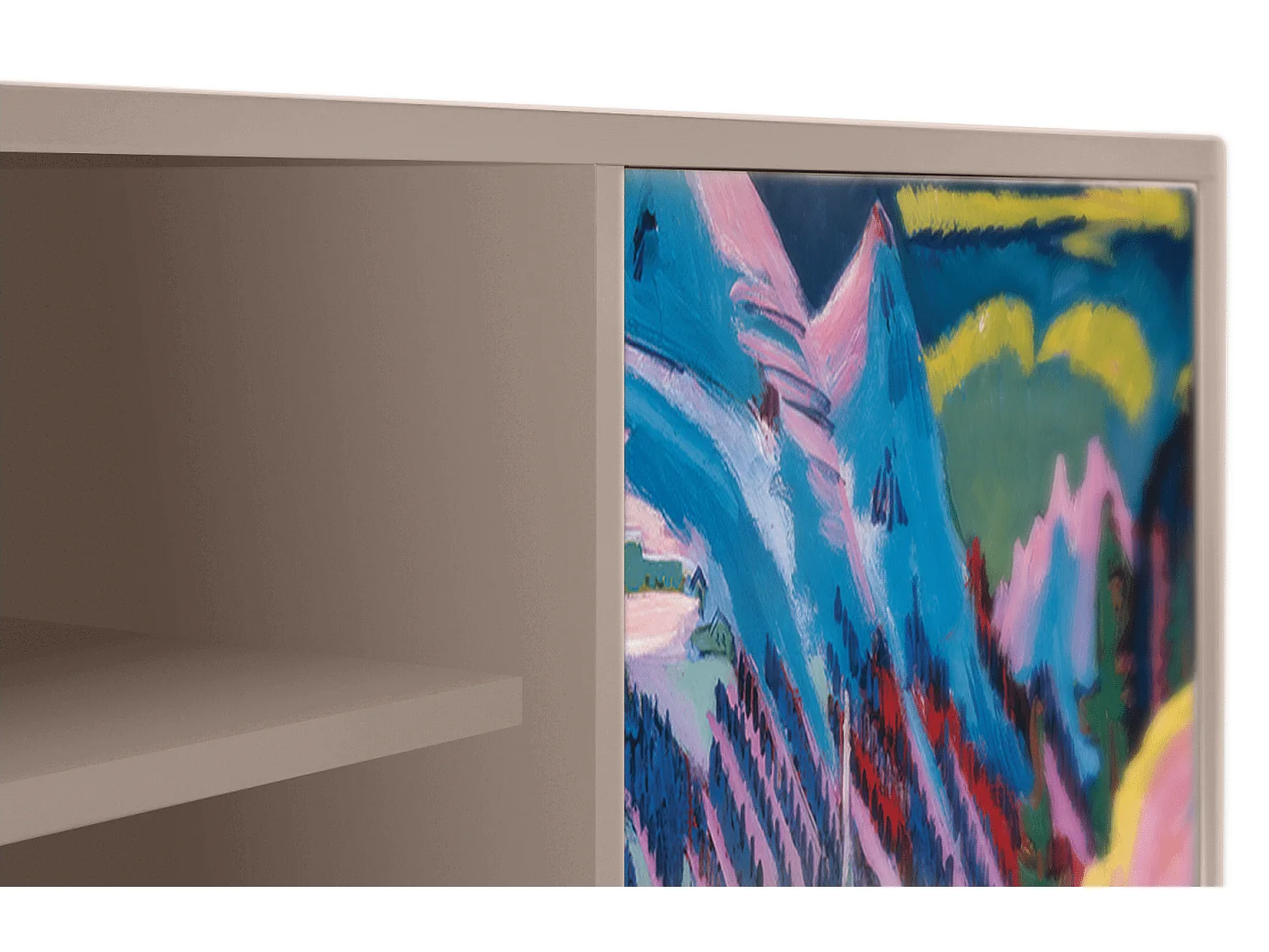 TV-meubel - 170х69х48 cm - T2 - Davos Winter, Latte