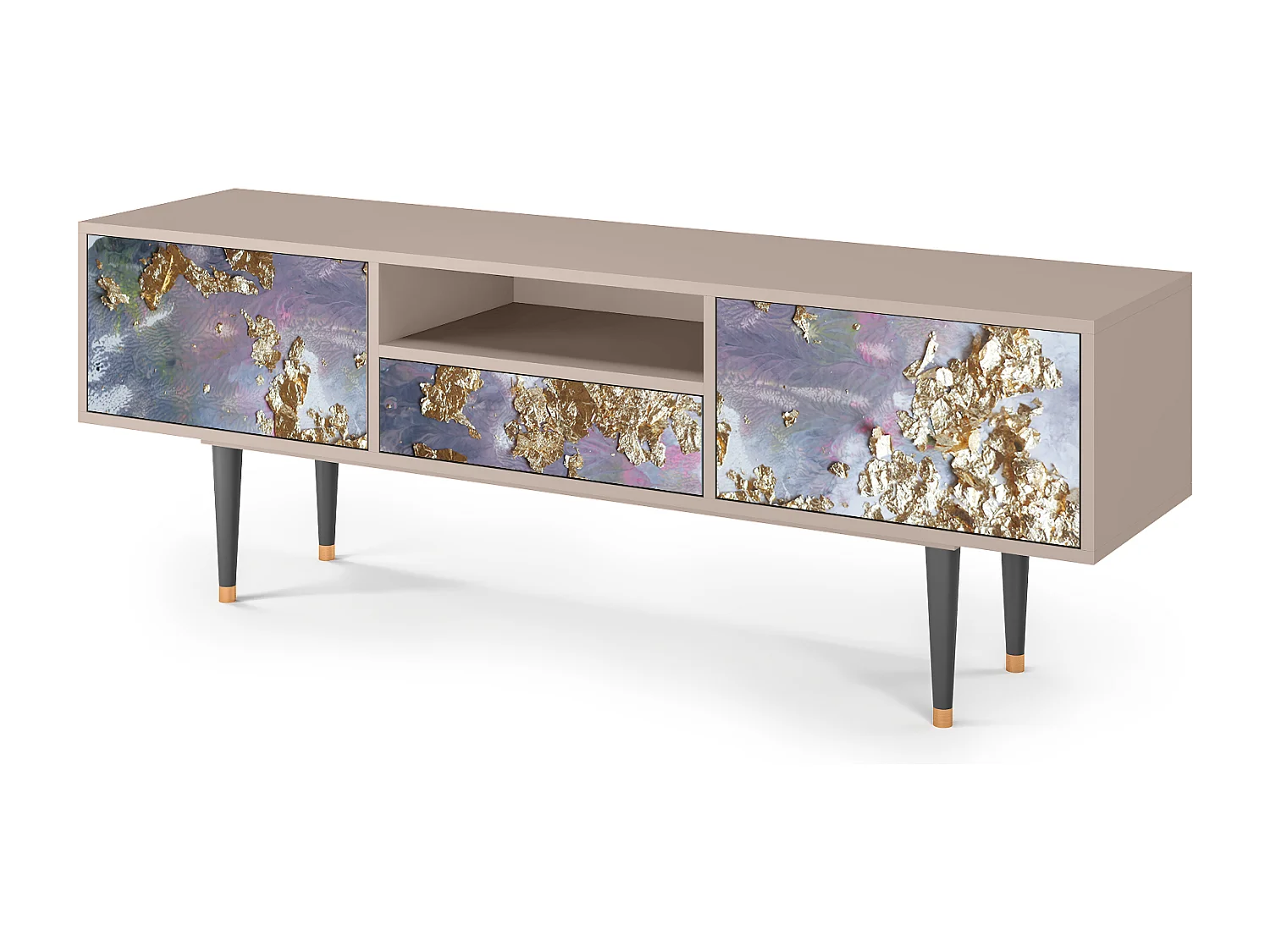 Meuble TV - 170х59х41 cm - T6 - Planet Earth, Sable