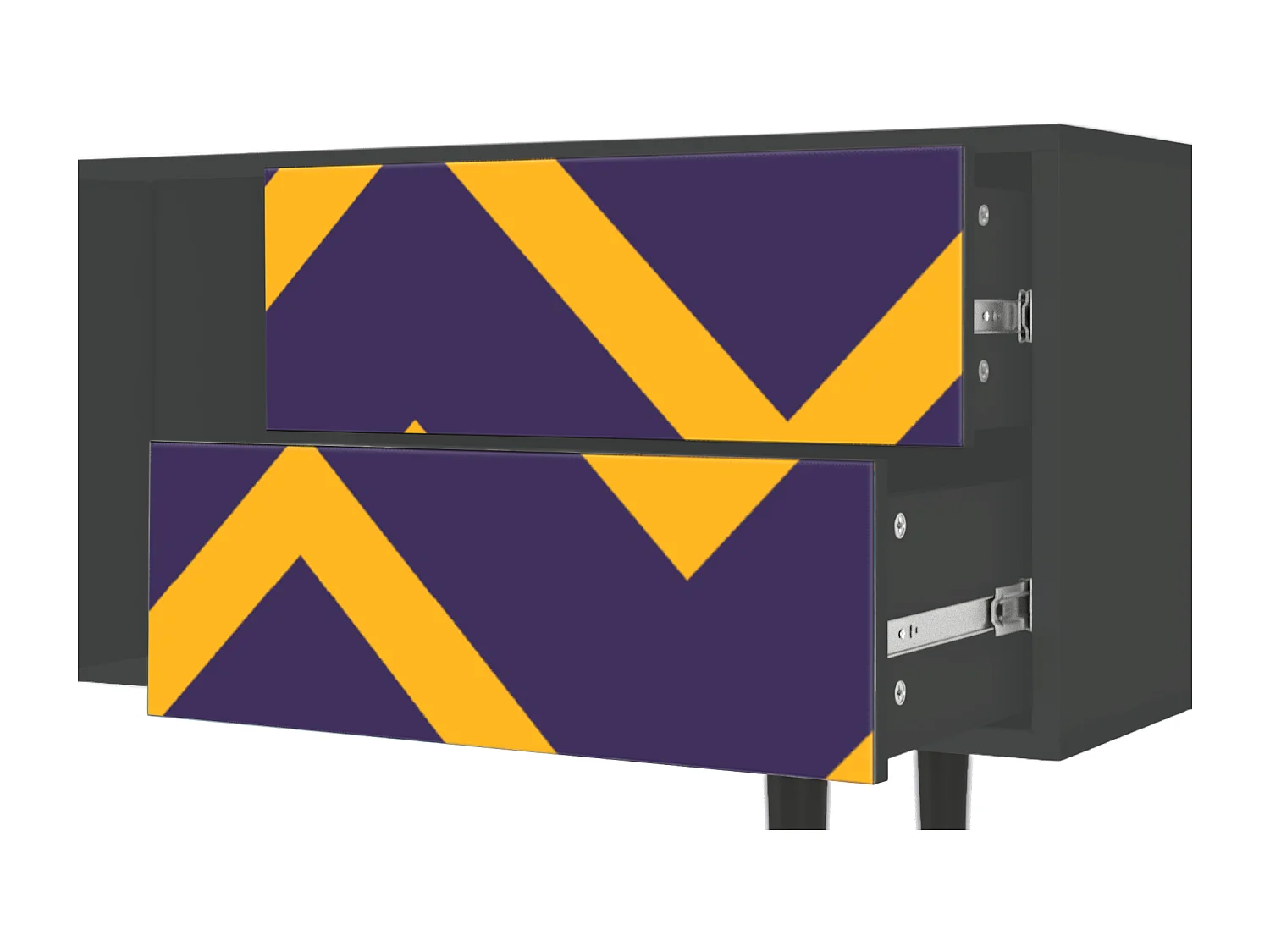 Mueble de TV - 170х69х48 cm - T1 - The Brightest Way, Antracita