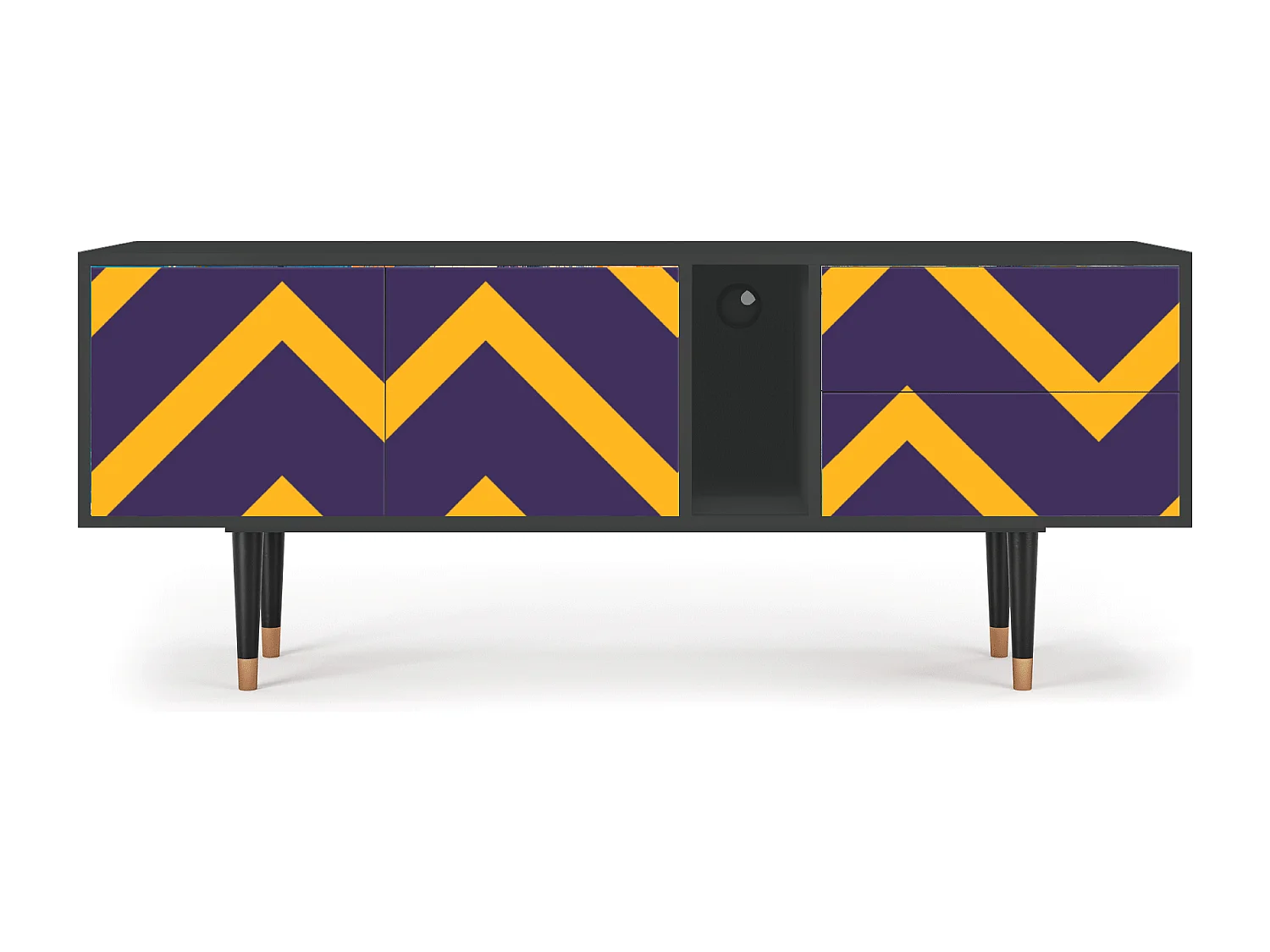 Meuble TV - 170х69х48 cm - T1 - The Brightest Way, Anthracite