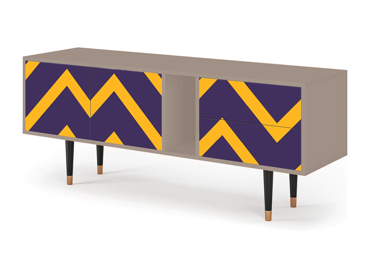 Mueble de TV - 170х69х48 cm - T1 - The Brightest Way, Latte