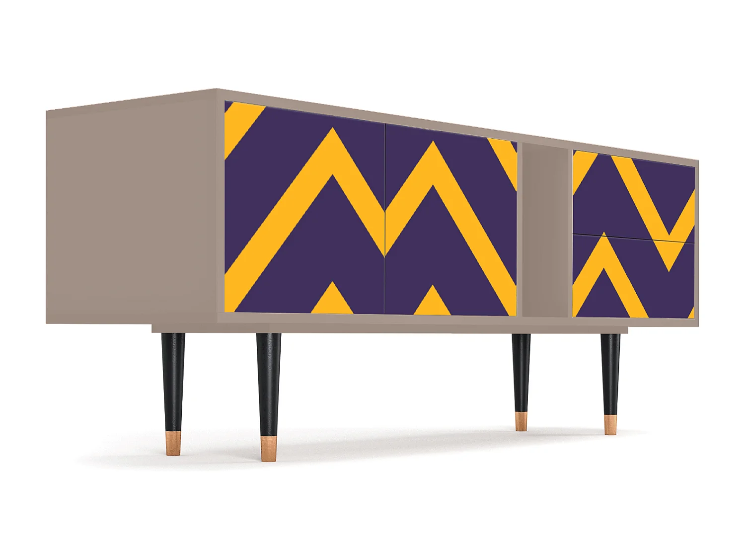 Mueble de TV - 170х69х48 cm - T1 - The Brightest Way, Latte