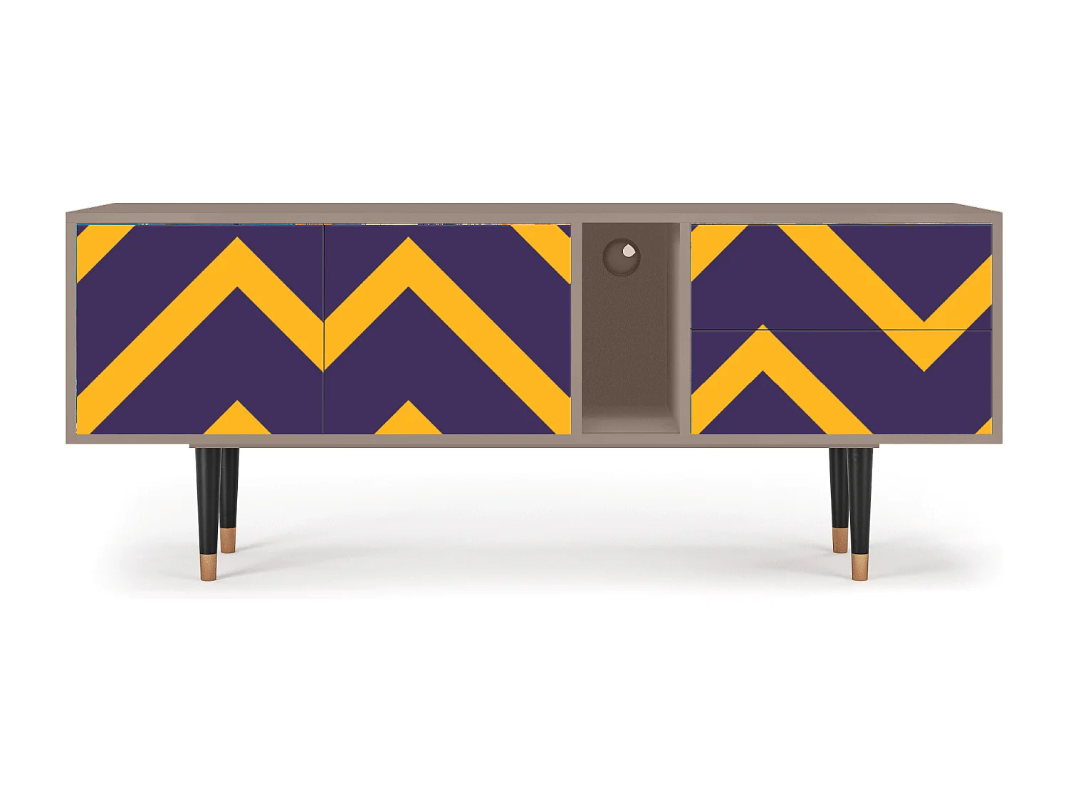 Meuble TV - 170х69х48 cm - T1 - The Brightest Way, Latte