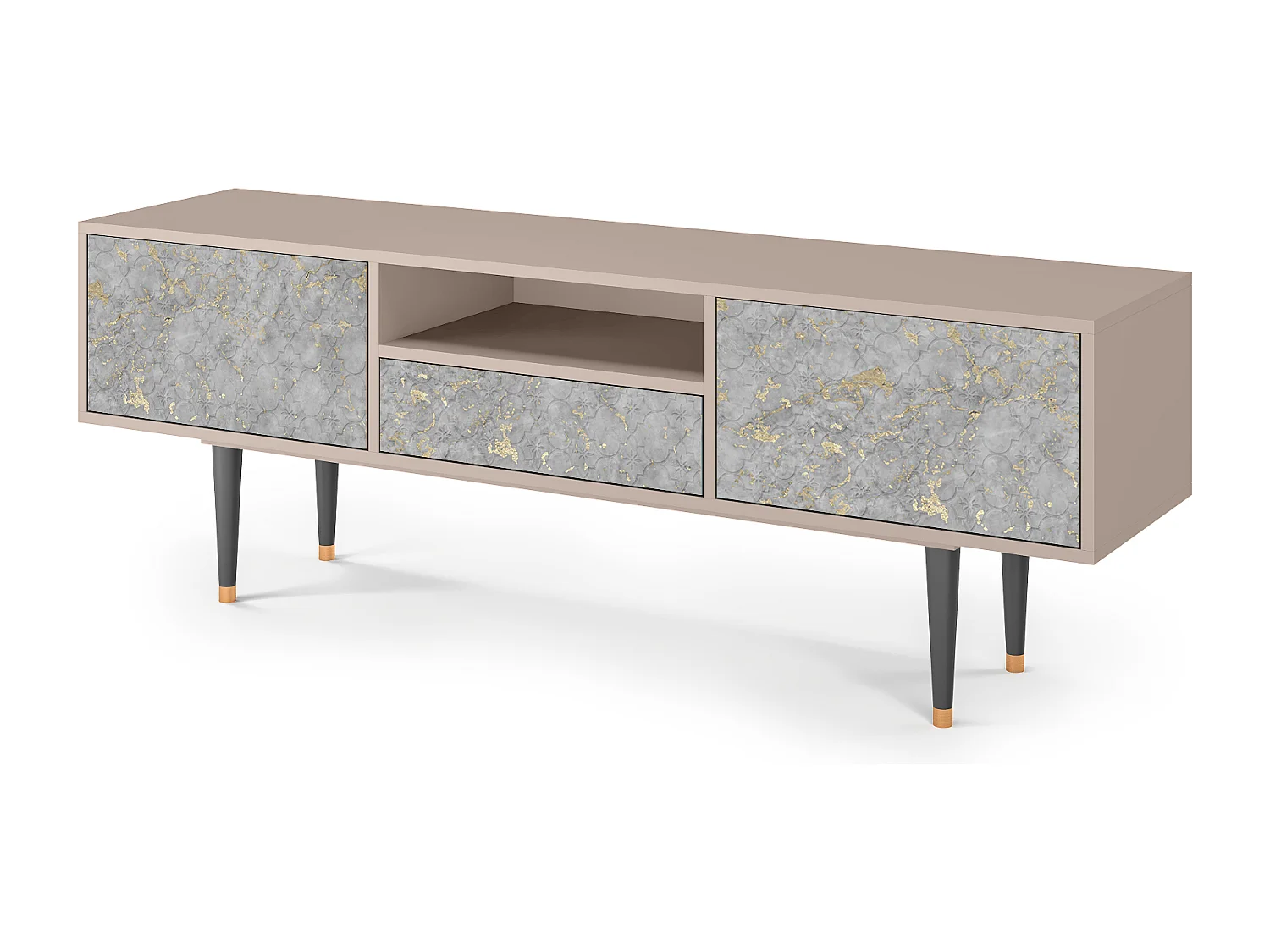 Mueble de TV - 170х59х41 cm - T6 - Mariana Trench, Arena