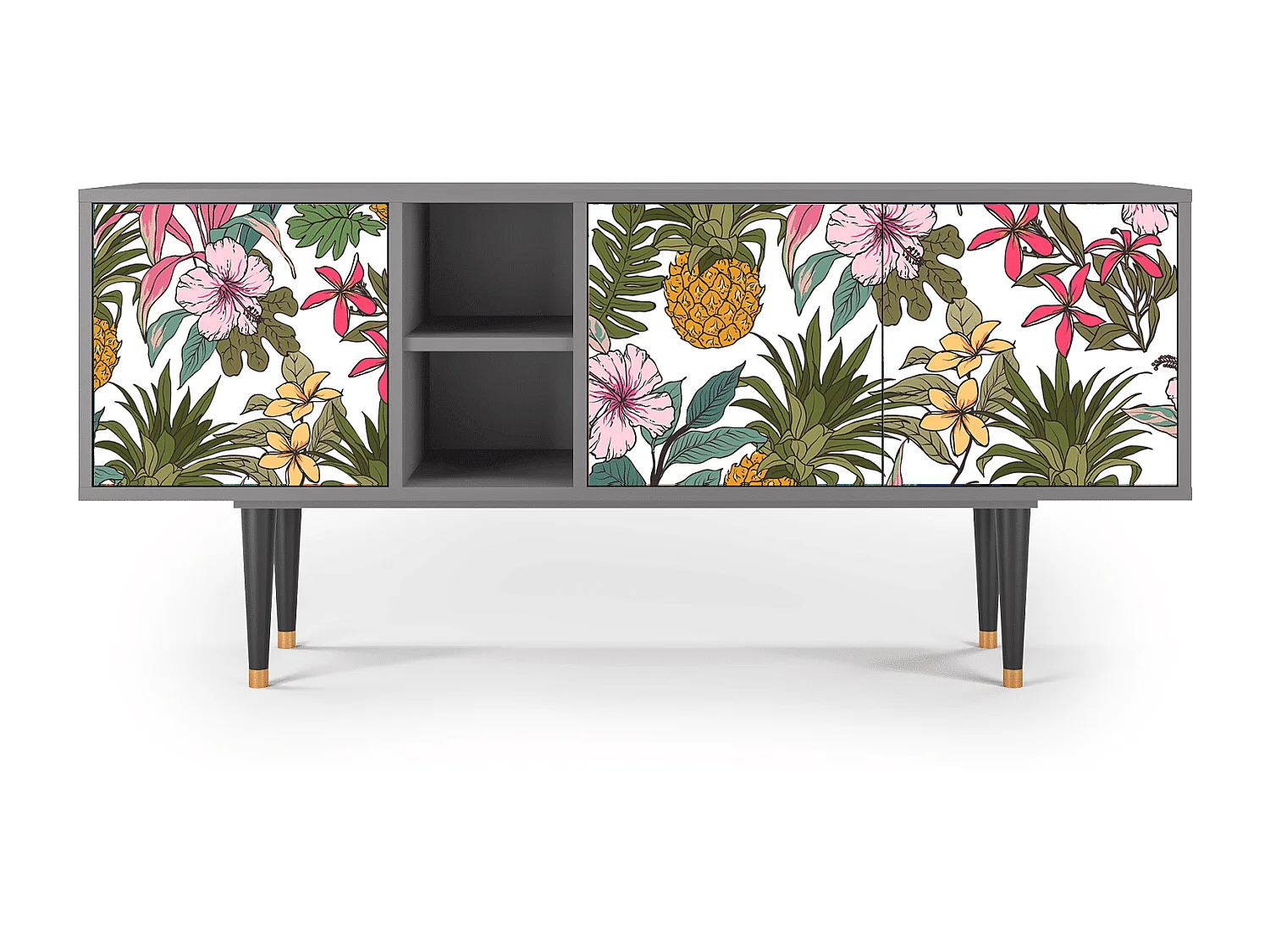 TV-Möbel - 150х69х41 cm - T5 - Estival Fruit, Grau