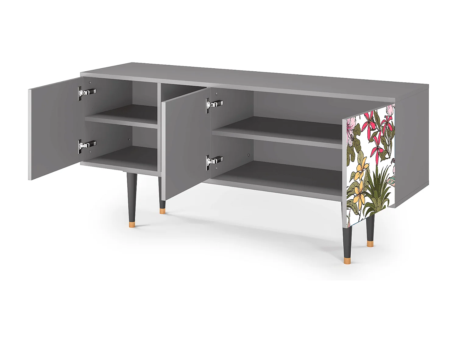 TV-Möbel - 150х69х41 cm - T5 - Estival Fruit, Grau