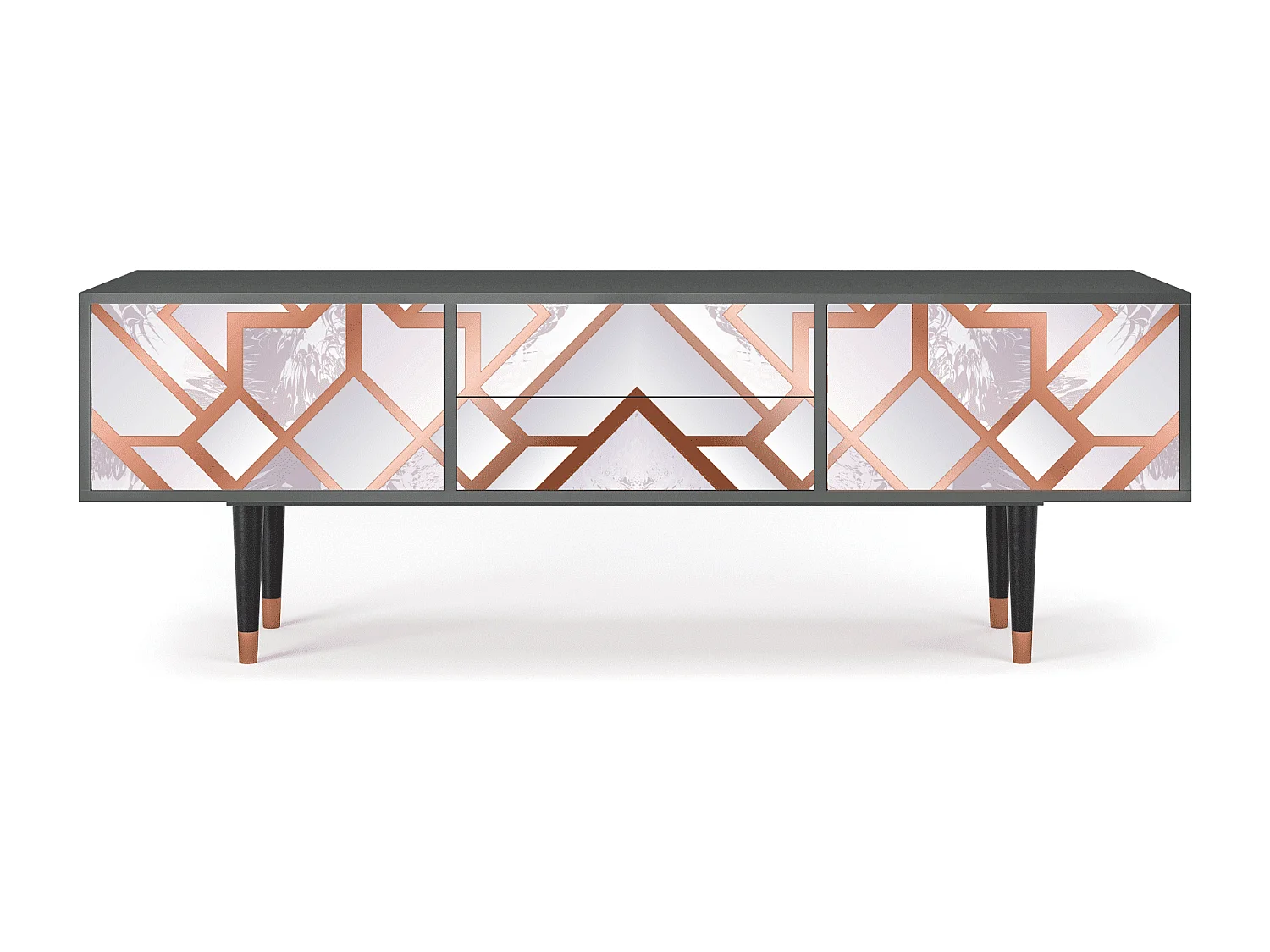 Mobile TV - 170х59х48 cm - T4 - Pastel Fairytale, Antracite