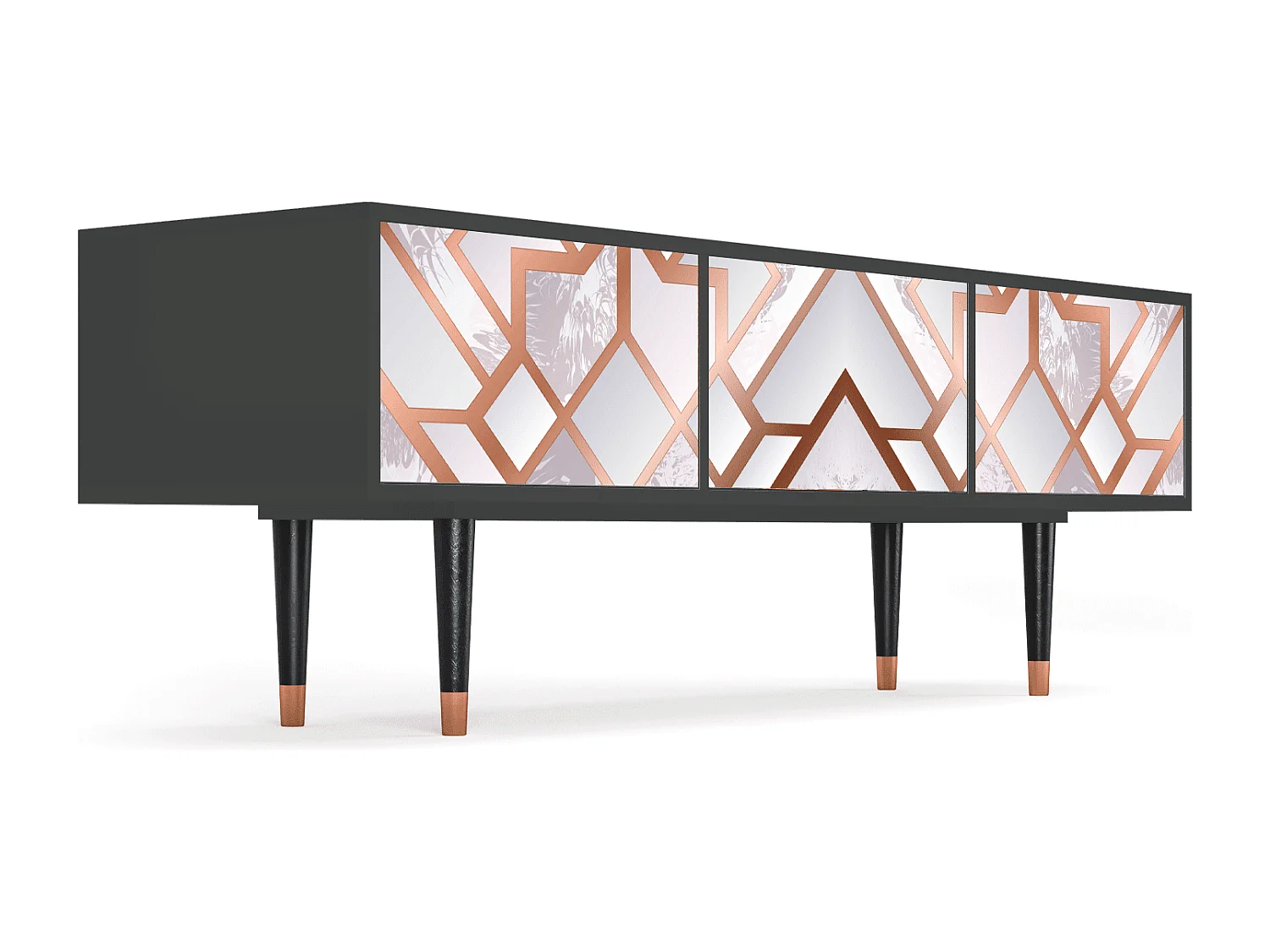 Mobile TV - 170х59х48 cm - T4 - Pastel Fairytale, Antracite