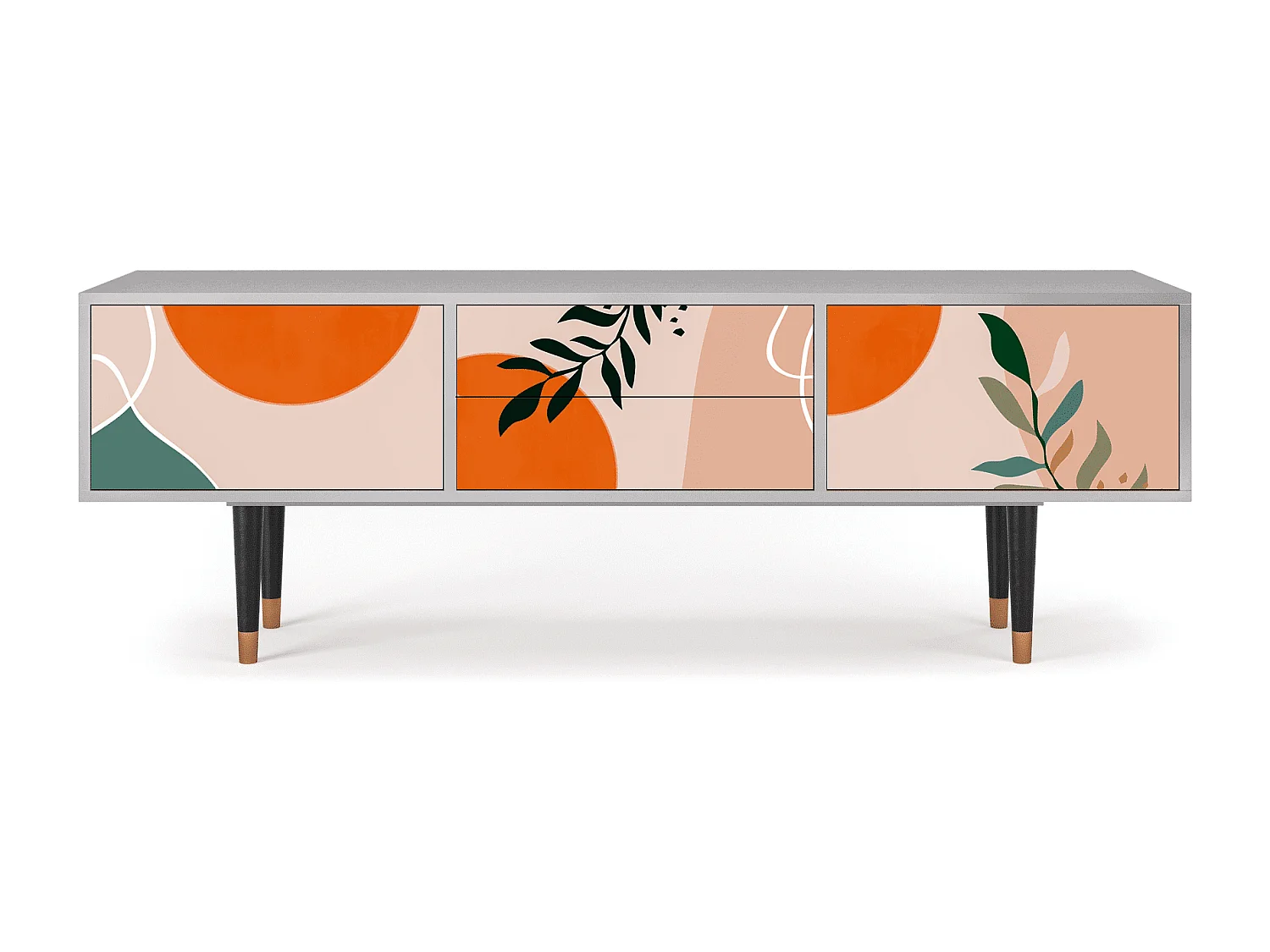 TV-Möbel - 170х59х48 cm - T4 - Artwork, Grau