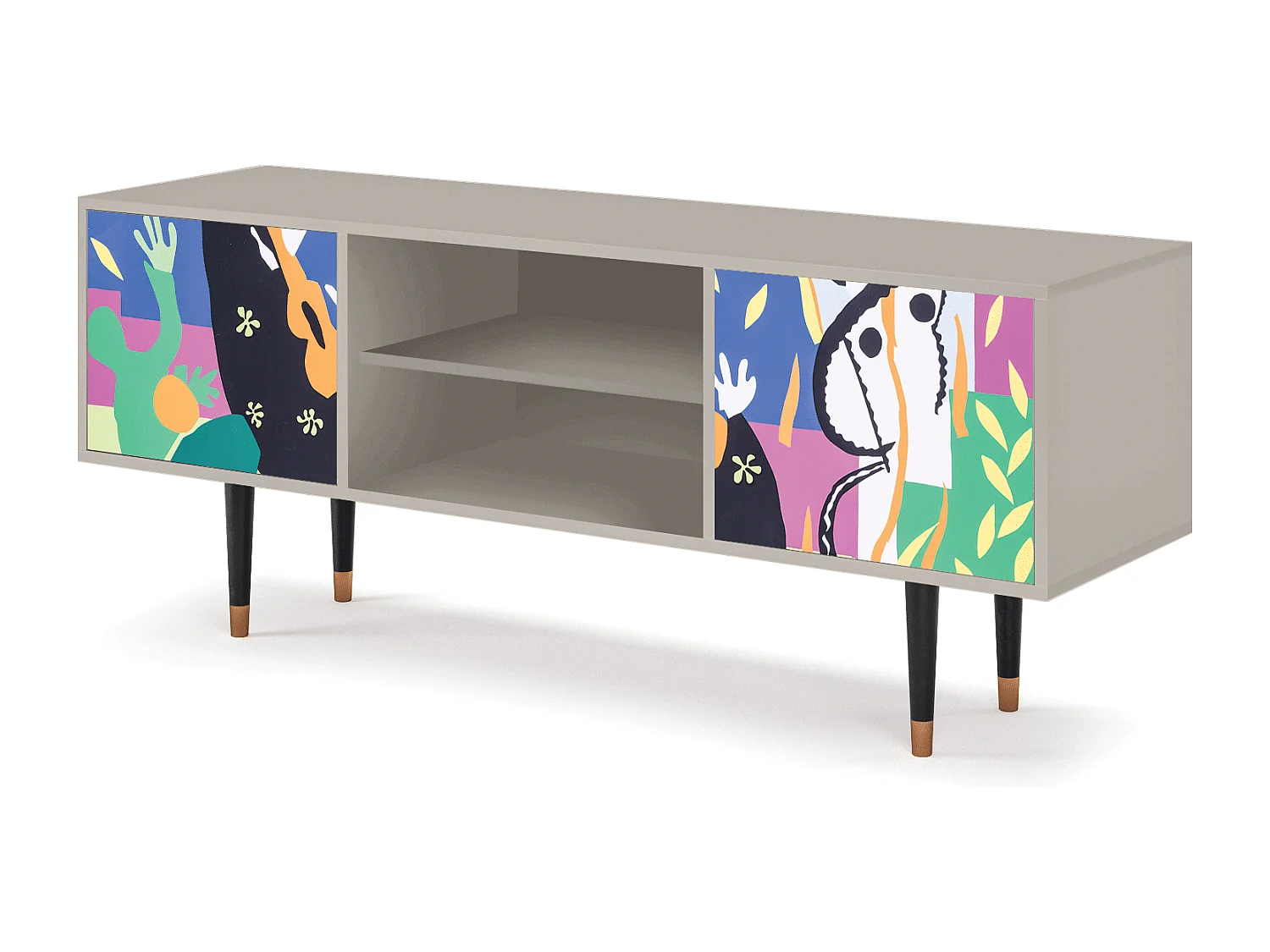 Meuble TV - 170х69х48 cm - T2 - La Tristesse du Roi, Sable