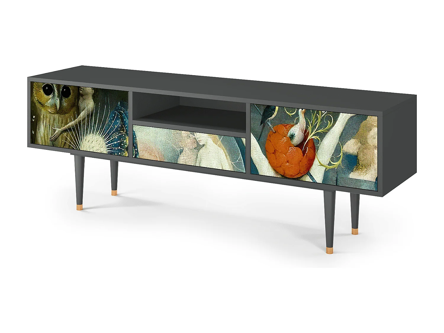 Mobile TV - 170х59х41 cm - T6 - The Garden Of by Bosch, Antracite
