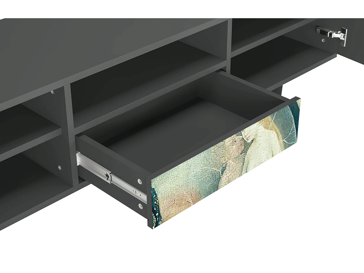 Mobile TV - 170х59х41 cm - T6 - The Garden Of by Bosch, Antracite