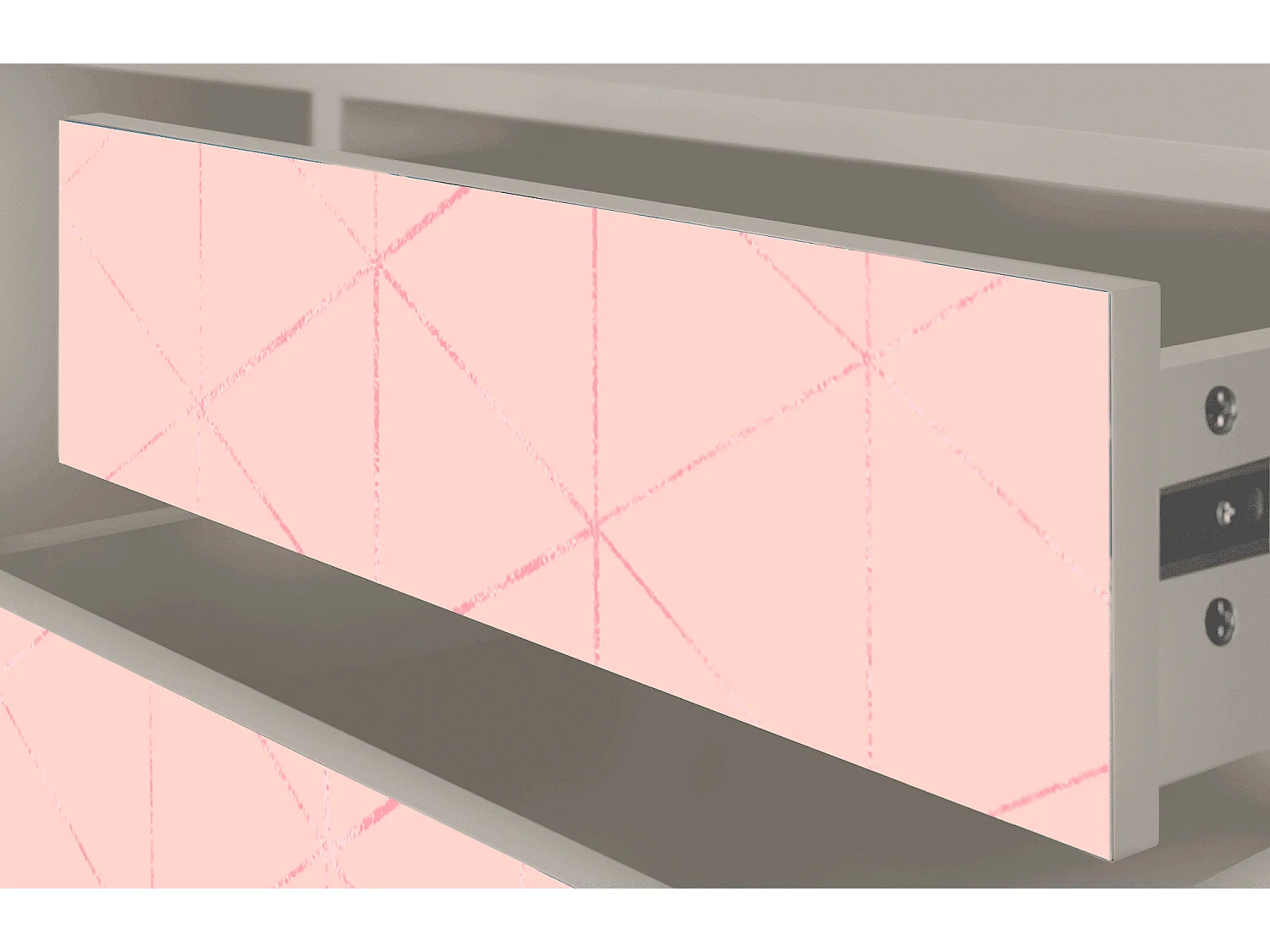 Mueble de TV - 170х59х48 cm - T4 - Rose Quartz, Arena