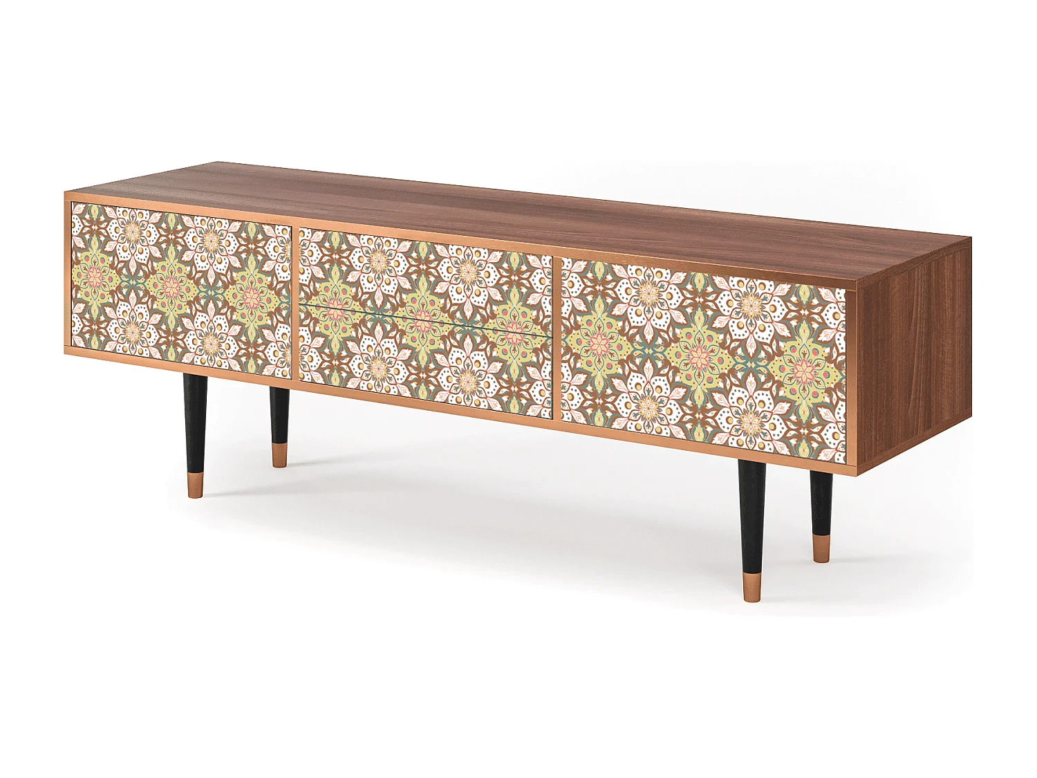 Meuble TV - 170х59х48 cm - T4 - Chinese Tea, Noyer