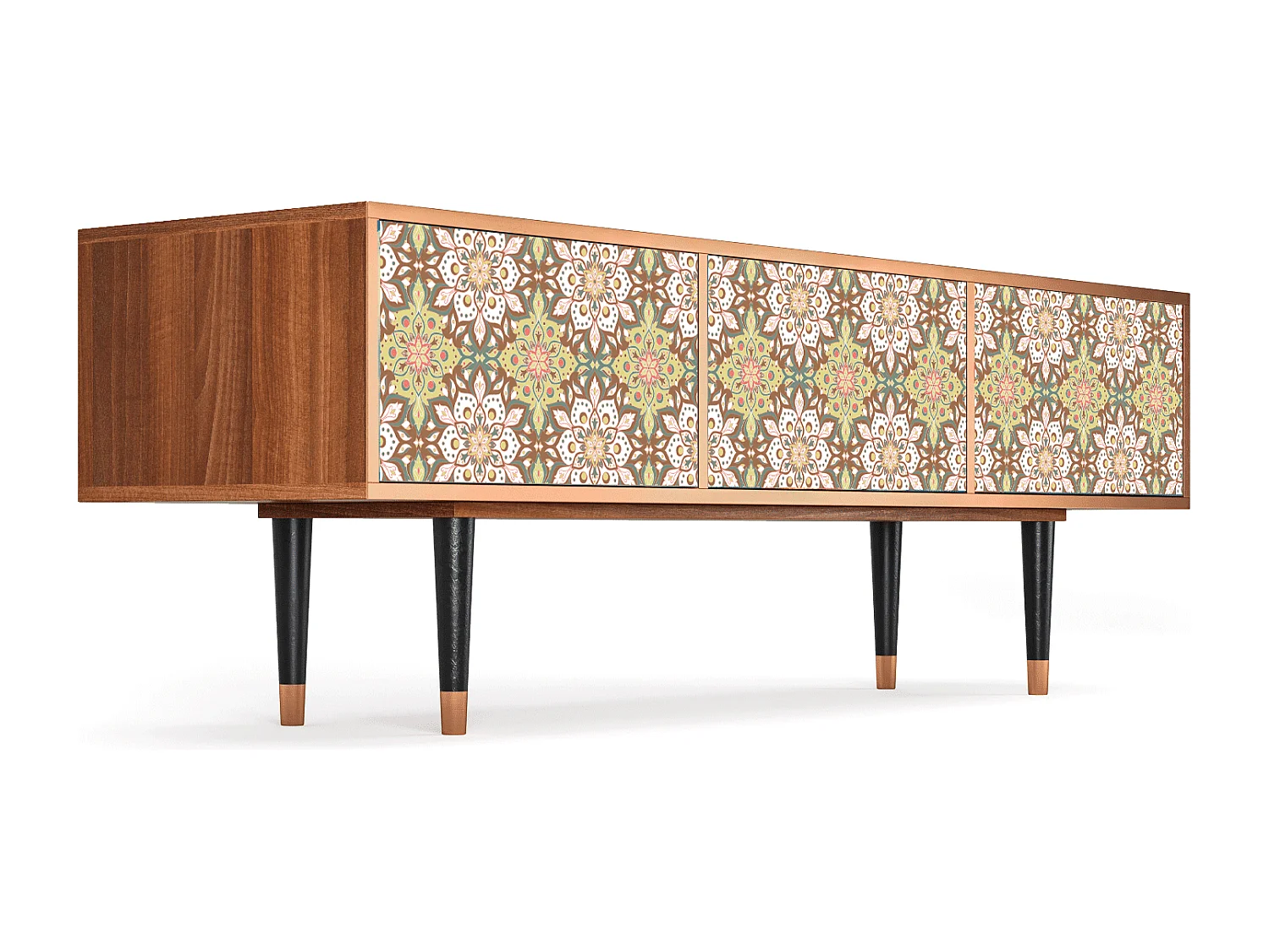 Meuble TV - 170х59х48 cm - T4 - Chinese Tea, Noyer