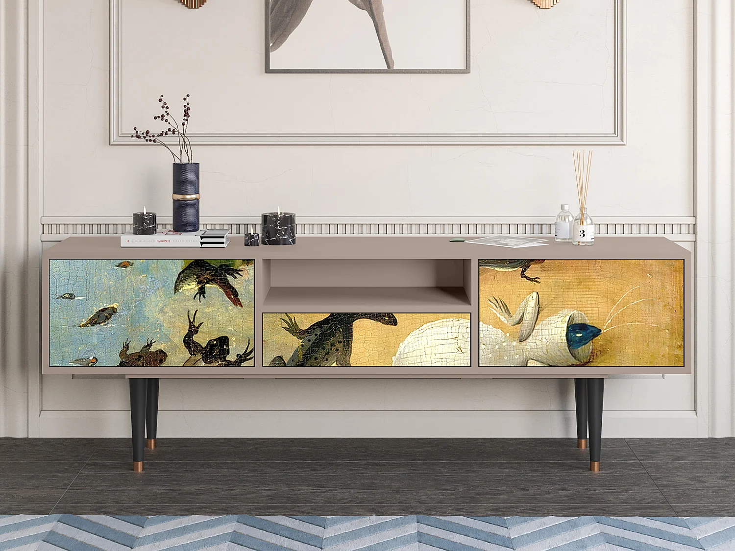 TV-Möbel - 170х59х41 cm - T6 - The Garden by Bosch, Latte