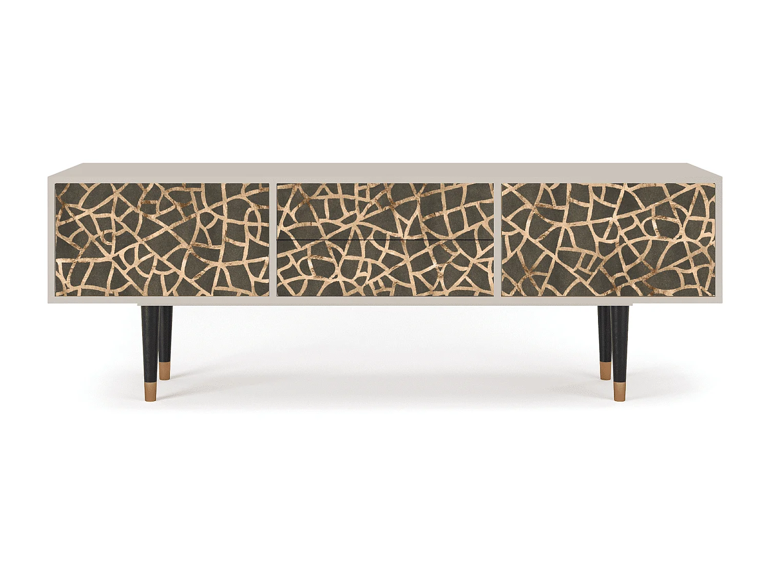 Meuble TV - 170х59х48 cm - T4 - Enlarged Leaf, Sable