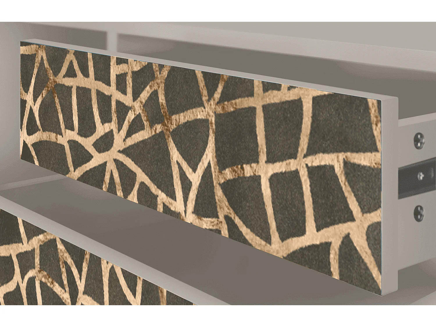 Mueble de TV - 170х59х48 cm - T4 - Enlarged Leaf, Areia