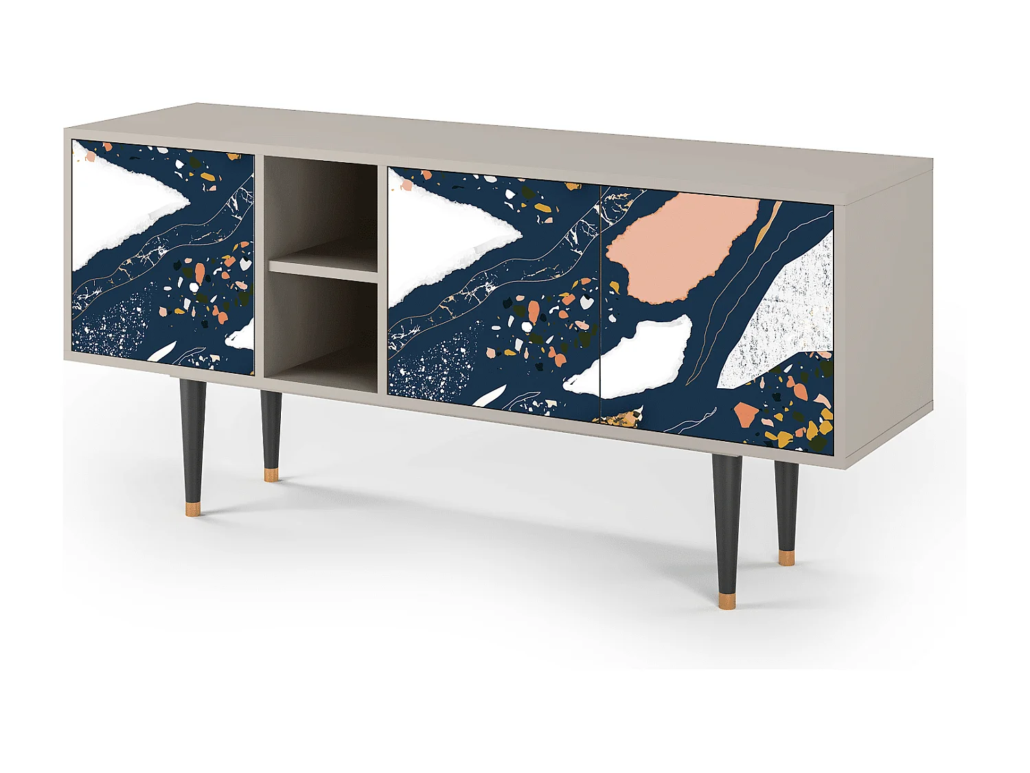 Mobile TV - 150х69х41 cm - T5 - Nude Iceberg, Sabbia