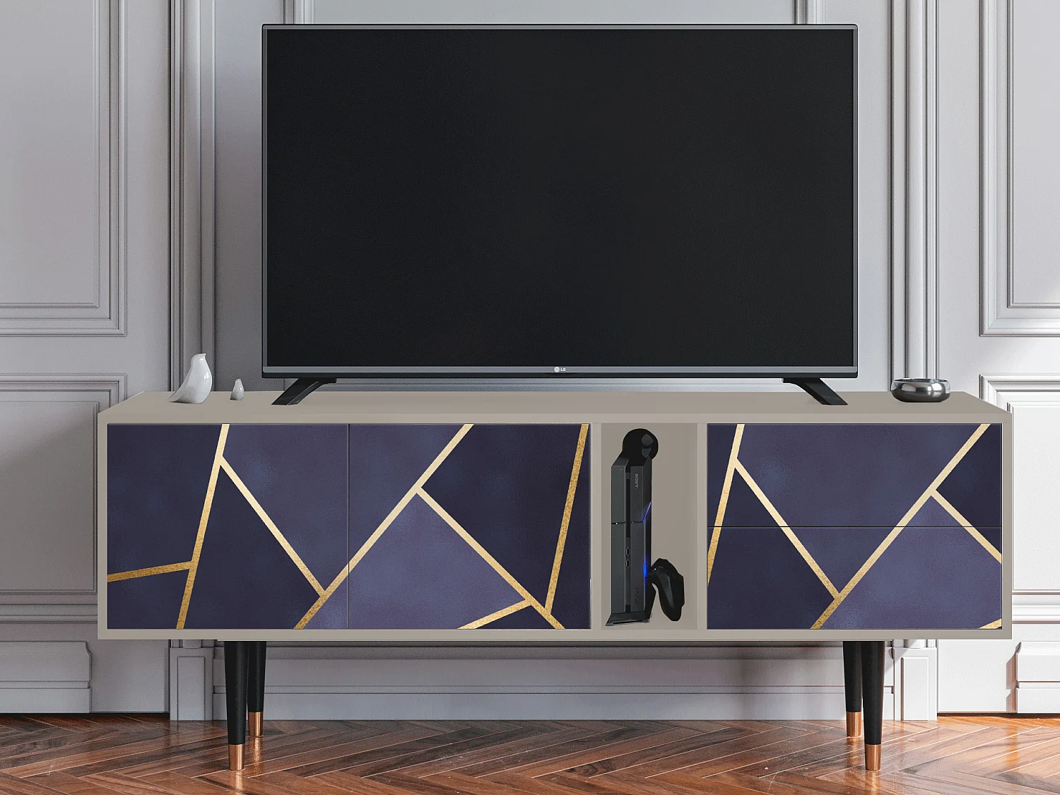 Meuble TV - 170х69х48 cm - T1 - The Amethyst, Sable