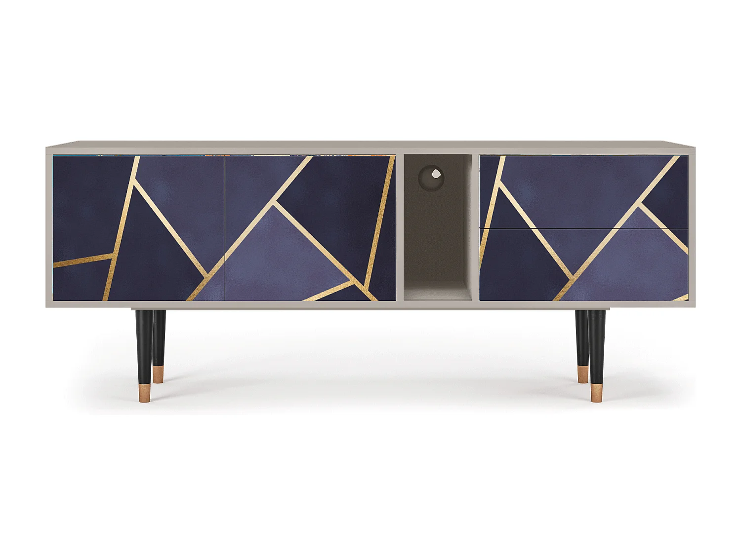 Meuble TV - 170х69х48 cm - T1 - The Amethyst, Sable