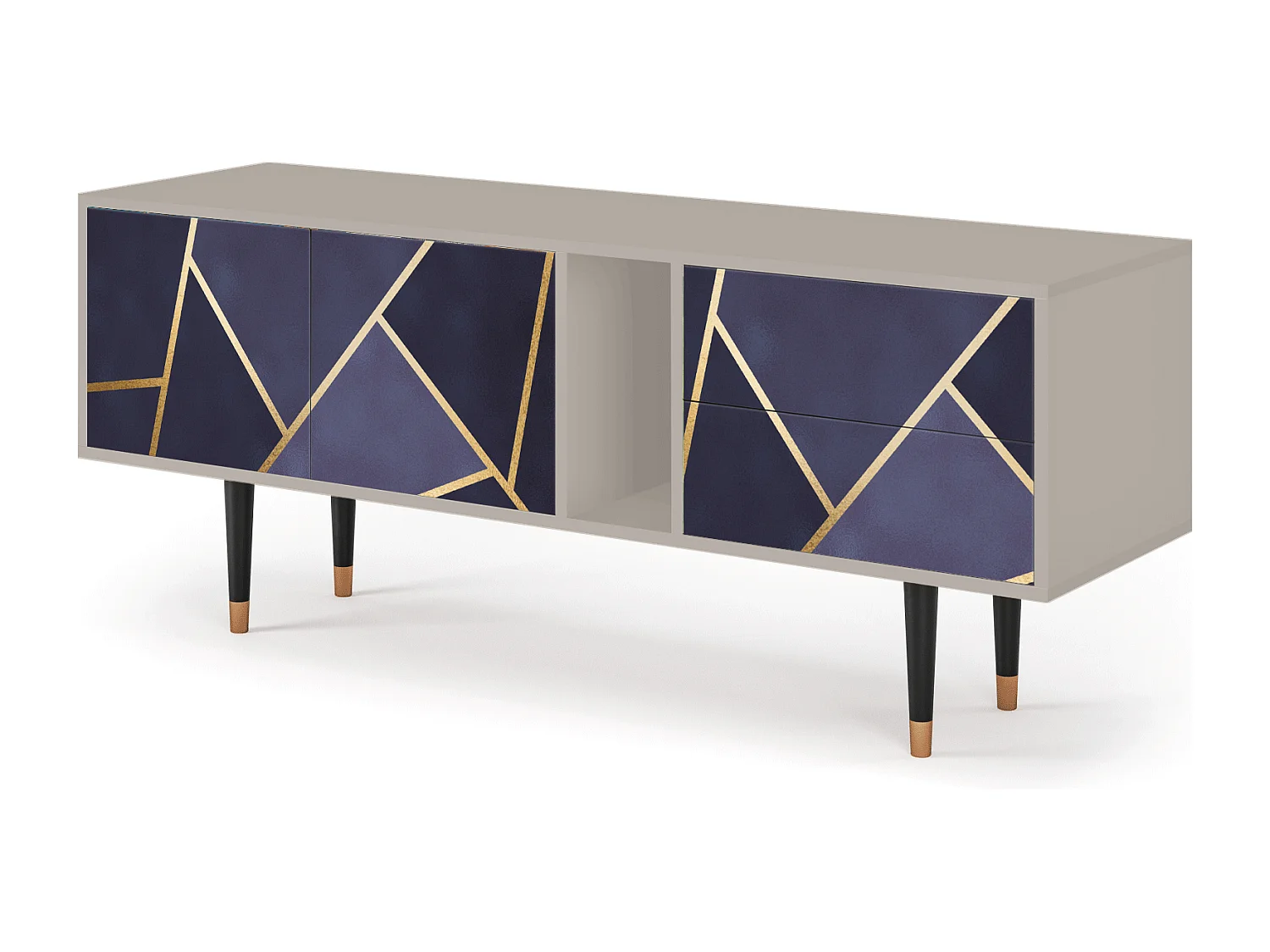 Meuble TV - 170х69х48 cm - T1 - The Amethyst, Sable