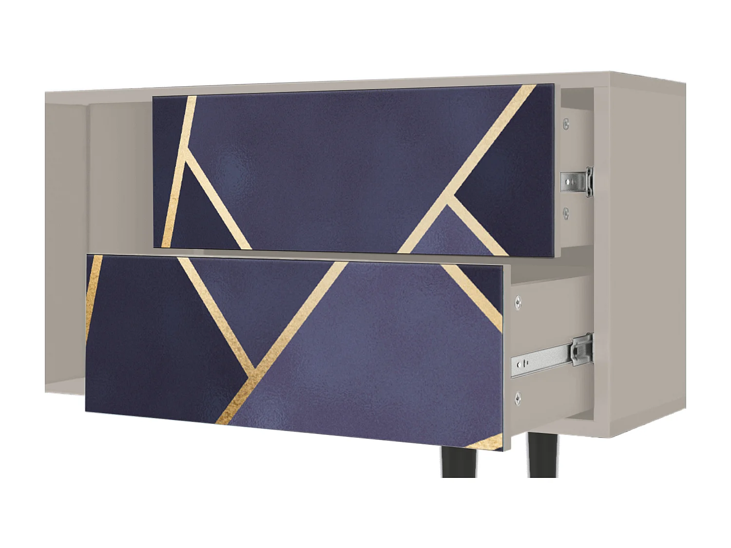 Meuble TV - 170х69х48 cm - T1 - The Amethyst, Sable