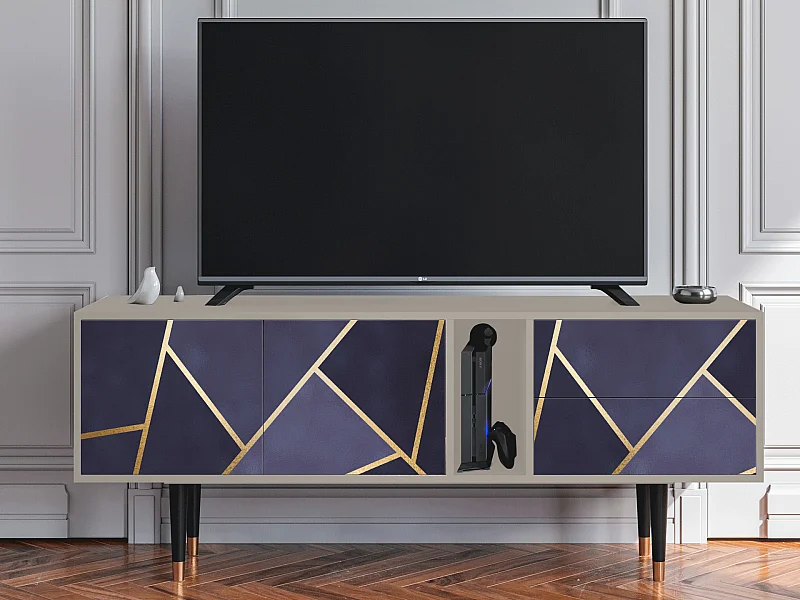 Meuble TV - 170х69х48 cm - T1 - The Amethyst, Sable
