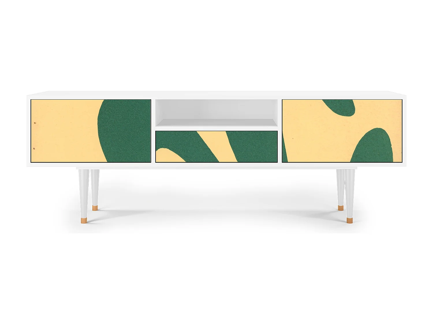 Mueble de TV - 170х59х41 cm - T6 - Constellations by Arp, Branco