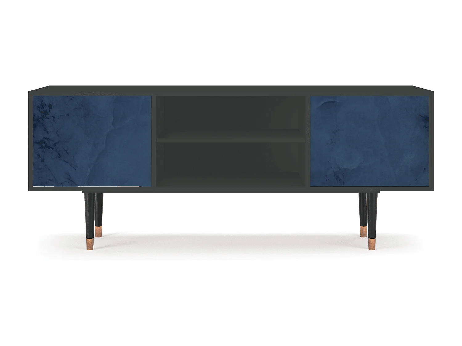 TV-Möbel - 170х69х48 cm - T2 - Endless Galaxi, Anthrazit