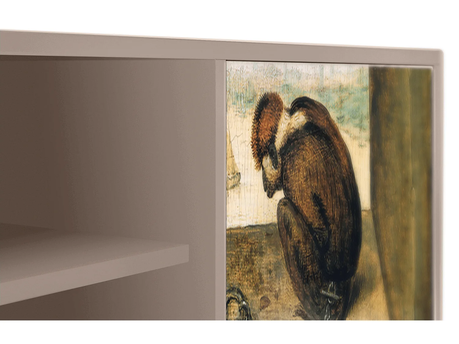 Mueble de TV - 170х69х48 cm - T2 - Two Monkeys, Latte