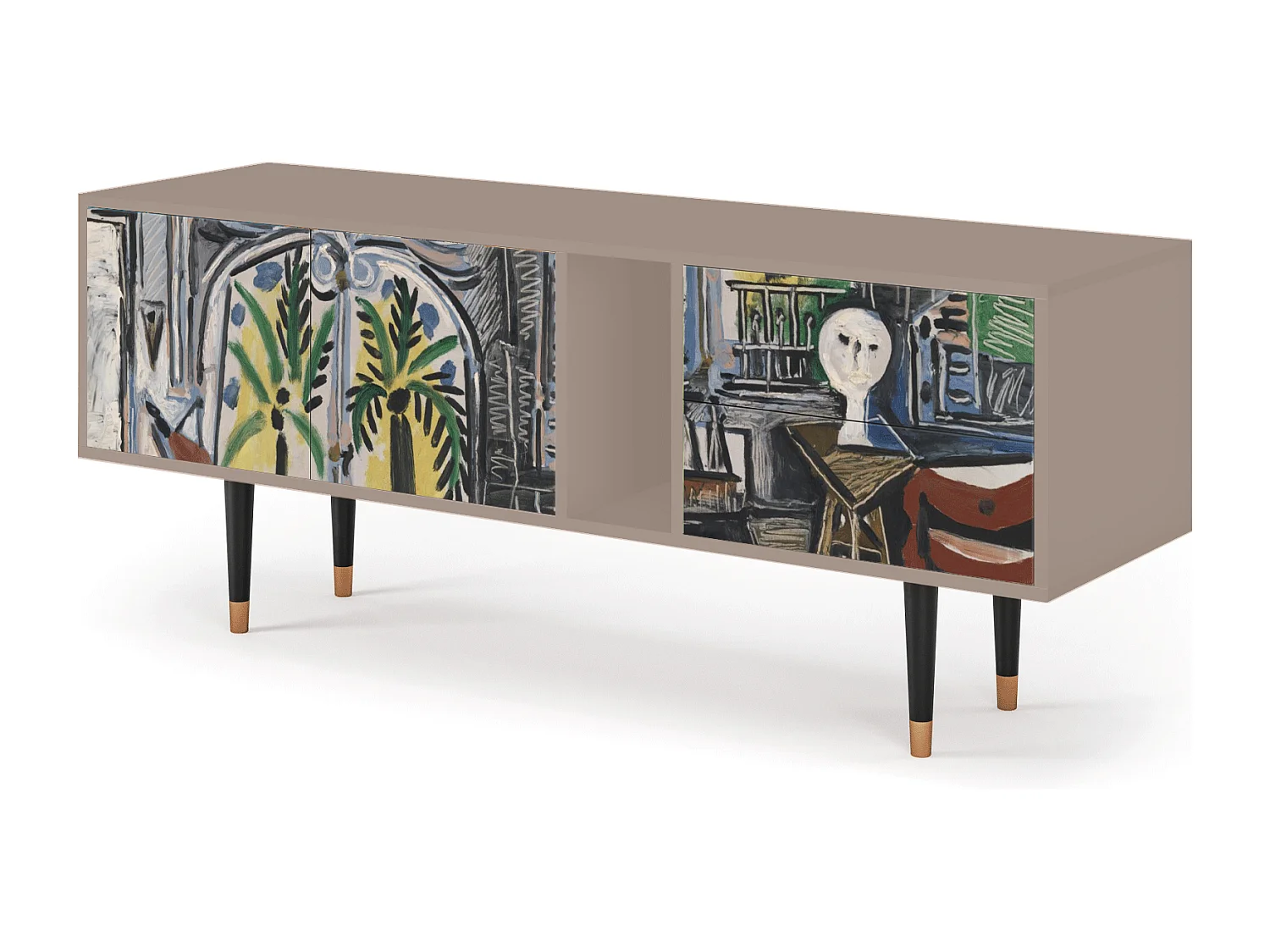 Mobile TV - 170х69х48 cm - T1 - The Studio , Latte