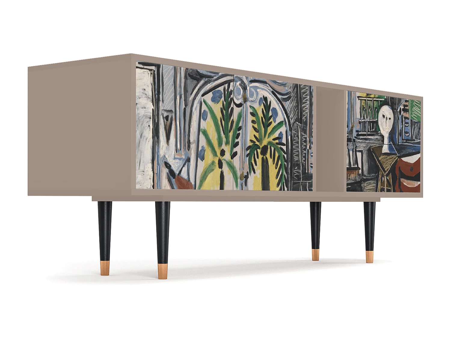 Mobile TV - 170х69х48 cm - T1 - The Studio , Latte