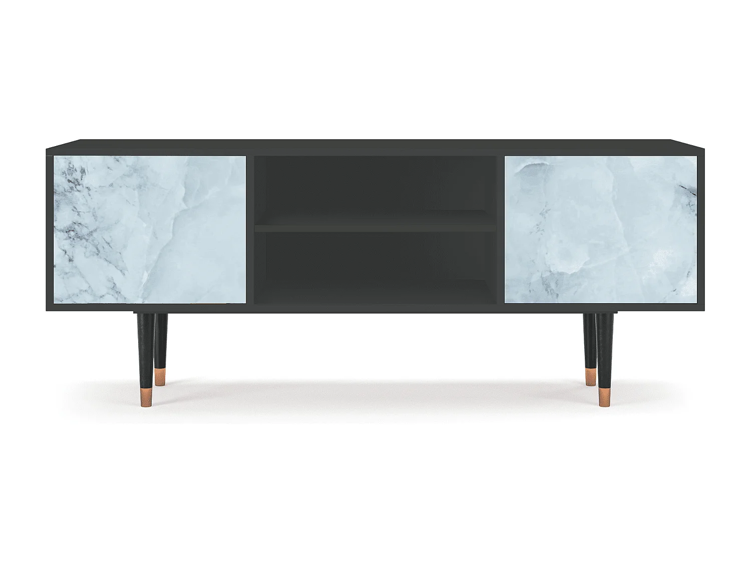 TV-Möbel - 170х69х48 cm - T2 - Glacial Colour, Anthrazit