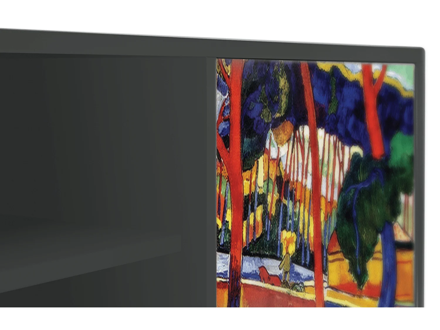 TV-Möbel - 170х69х48 cm - T2 - The Turning Road, Anthrazit