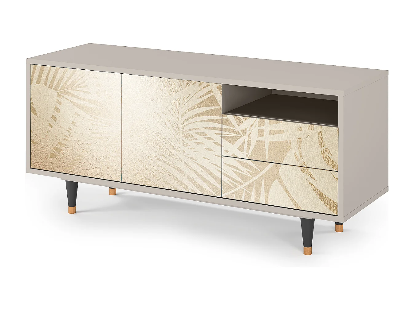 TV-Möbel - 125х56х41 cm - T7 - Plant of the Dessert, Sand