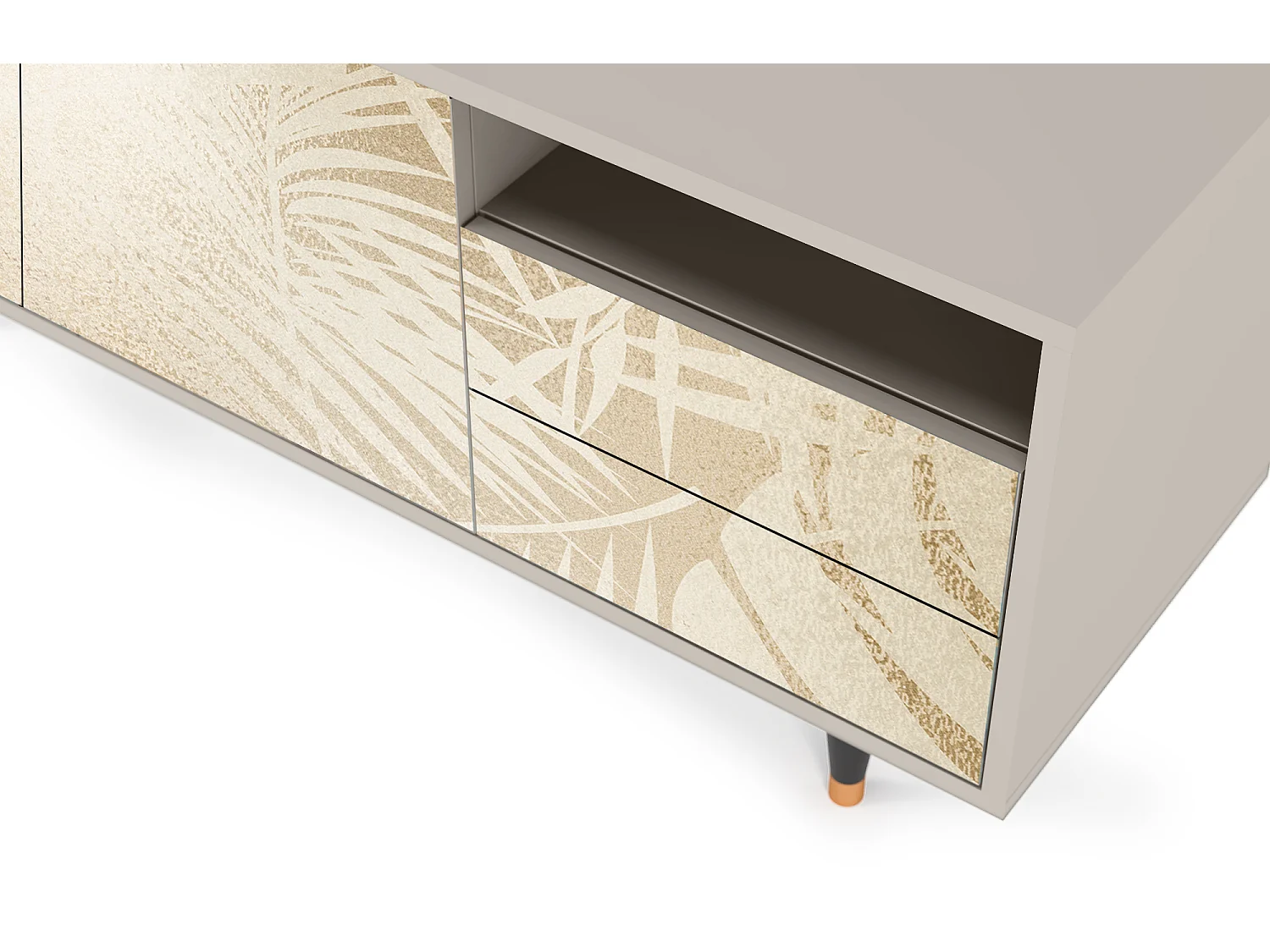 TV-Möbel - 125х56х41 cm - T7 - Plant of the Dessert, Sand