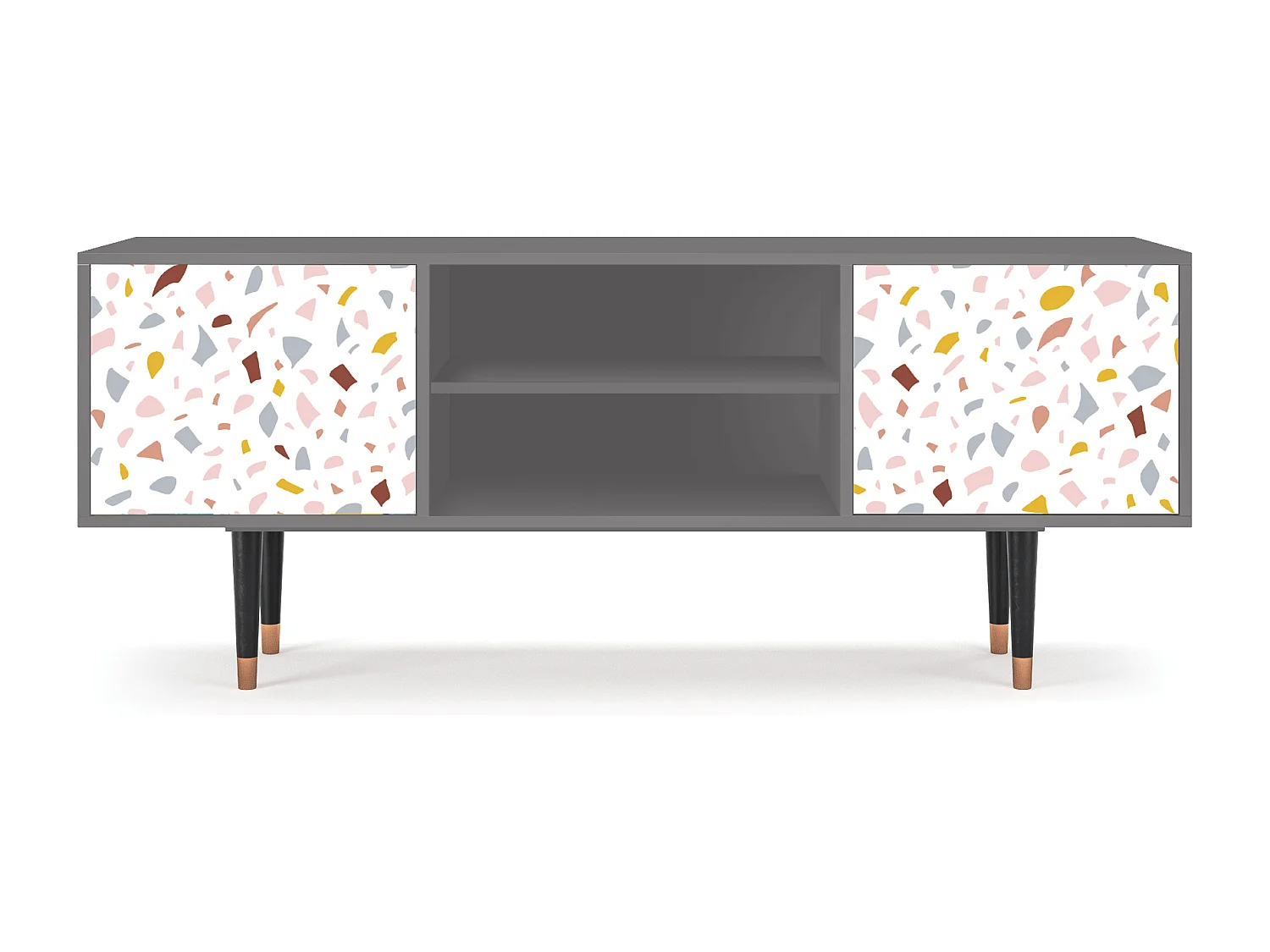 Mobile TV - 170х69х48 cm - T2 - Marmelade Cheese, Grigio