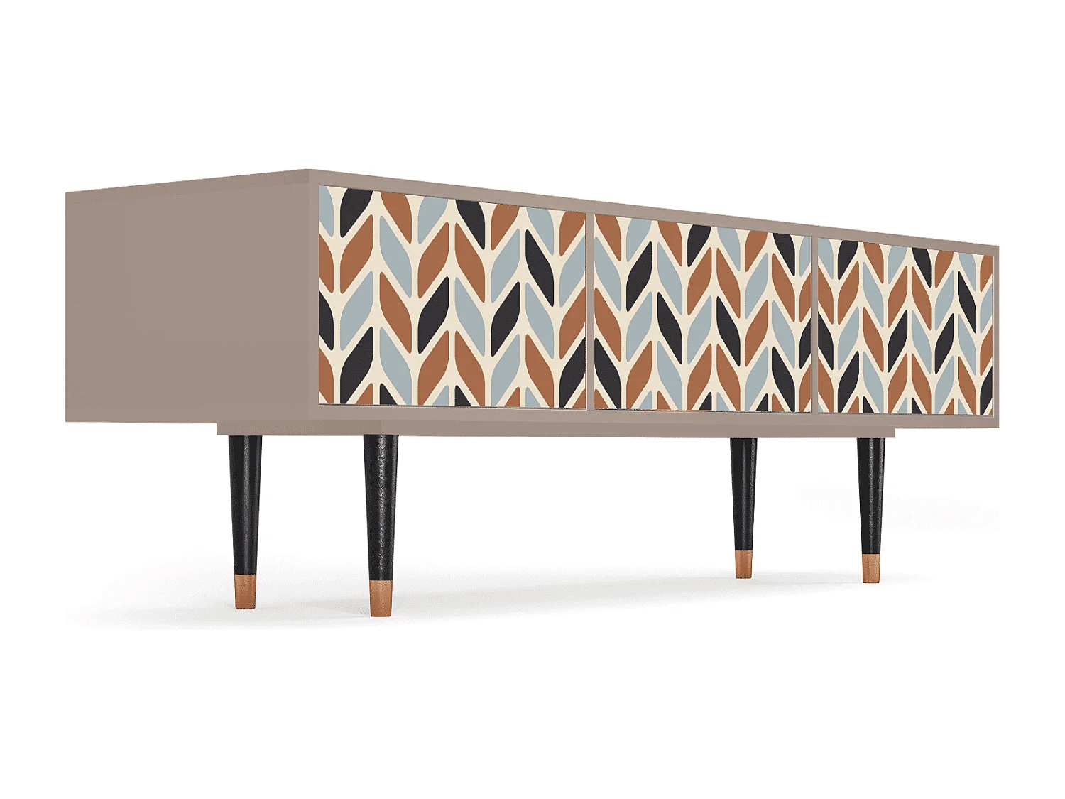 TV-Möbel - 170х59х48 cm - T4 - Beige Laure, Latte